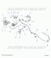 SISTEMA DI ALIMENTAZIONE CARBURANTE, FUEL TANK EVAP SYSTEM.