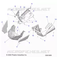 NOSEPAN ASM./FENDERS