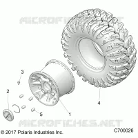 OPT, BLACK. ALUMINUM RUOTA POSTERIORES