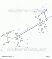 SUSPENSION, BARRA DI STABILIZZAZIONE, REAR