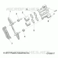 FRENO ANTERIORE CALIPER