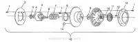 FRIZIONE DRIVEN WIDETRAK LX 0972065 and  EUROPEAN WIDETRAK LX E972065 (4938223822C001)