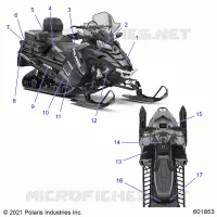 DECALS, ADVENTURE, MATTE NAVY BLUE SIDE PANEL OPTION