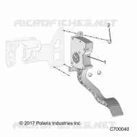 ENGINE, ACCELERATORE PEDALE