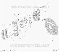 BRAKES, PINZA FRENO ANTERIORE