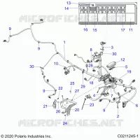 ELETTRICO, MAIN WIRE HARNESS