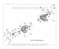 TRASMISSIONE, PRINCIPALE SCATOLA INGRANAGGI INTERNALS 2