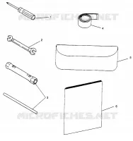 KIT DI STRUMENTI 600 XC 0971776 and EUROPEAN 600 XC E971776 (4937933793D002)