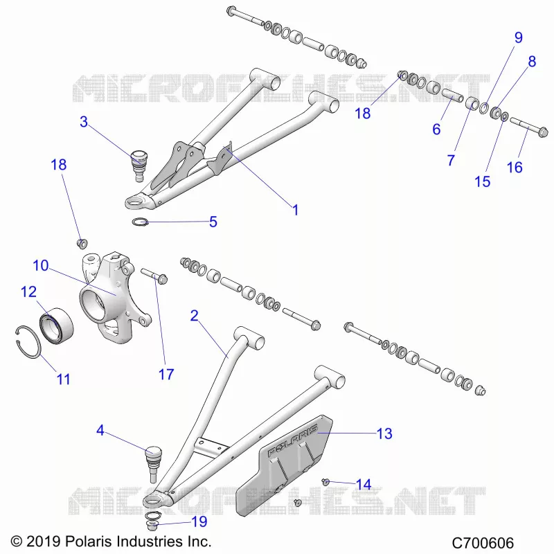 SOSPENSIONI ANTERIORI CONTROL ARMS