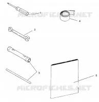 KIT DI STRUMENTI LITE 0963433, EURO LITE E963433 and LITE DELUXE 0963431 (4931663166C003)