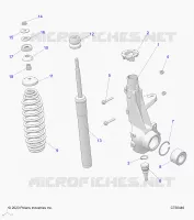 SUSPENSION, ANTERIORE MONTANTE