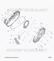 TRASMISSIONE, CLUTCH COVER, INNER/OUTER