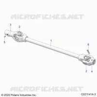 TRASMISSIONE, FRONT PROP SHAFT