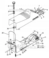 MONTAGGIO SEDILE   SERBATOIO Storm 0940782 and Storm SKS 0940582 (4925032503002A)