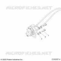 BRAKES, BRAKE PINZA FRENO POSTERIORE, MOUNTING