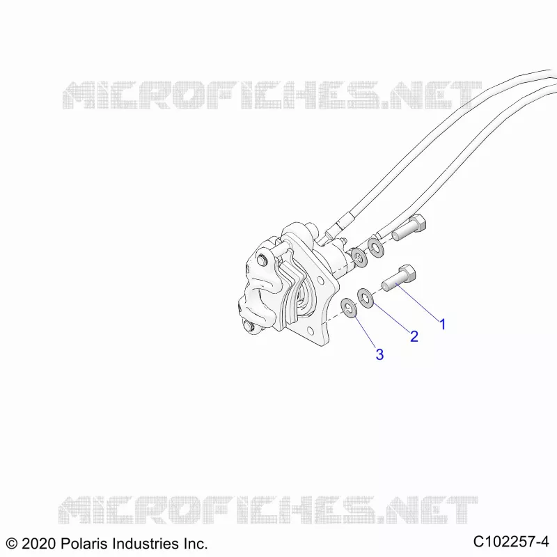 BRAKES, BRAKE PINZA FRENO POSTERIORE, MOUNTING