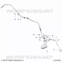 FRENO DI STAZIONAMENTO BRAKE HANDLE