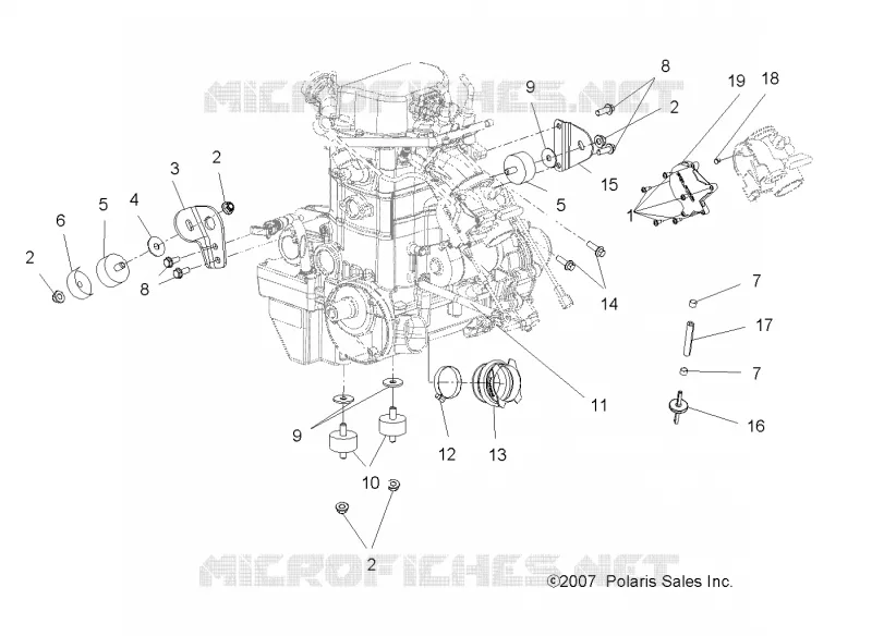 MOTORE, MOUNTING