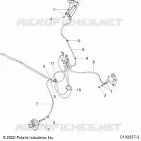 LINEE FRENO, FRONT