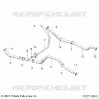 ENGINE, SISTEMA DI RAFFREDDAMENTO, HOSES