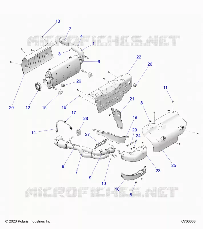 ENGINE, IMPIANTO DI SCARICO