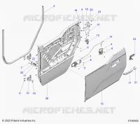 PORTE ASSEMBLY, FRONT