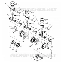 PISTONEEE   ALBERO MOTORE XLT TOURING  0963357 AND EUROPEAN XLT TOURING  E96335 (4931923192C010)
