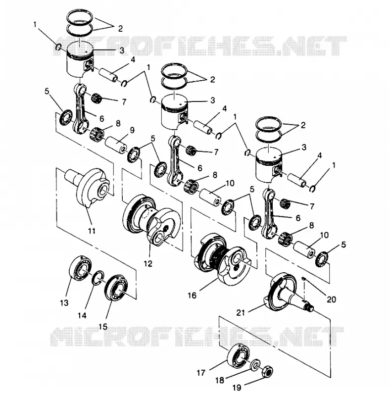 PISTONEEE   ALBERO MOTORE XLT TOURING  0963357 AND EUROPEAN XLT TOURING  E96335 (4931923192C010)