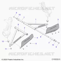 SUSPENSION, A-ARM AND PAVONEGGIARSI MOUNTING
