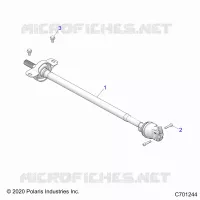 TRASMISSIONE, FRONT PROP SHAFT