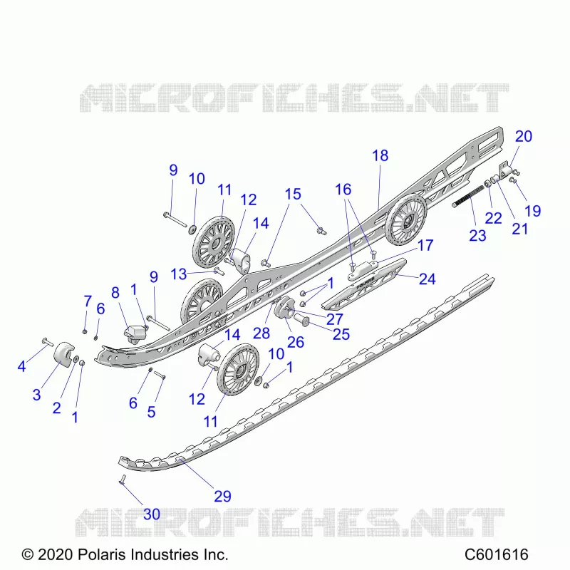 SUSPENSION, RAIL BEAM LH/RH