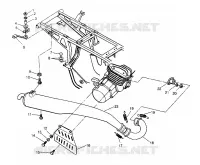 SCARICO ASSEMBLY TRAIL BLAZER W947221 (4926832683A009)