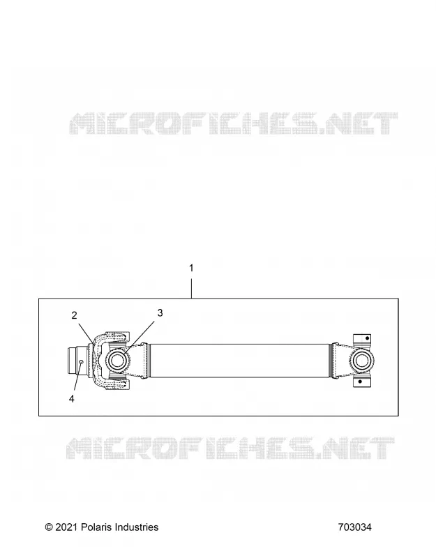 TRASMISSIONE, PROP SHAFT,REAR