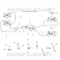 BRAKES, BRAKE LINES AND CILINDRO PRINCIPALE