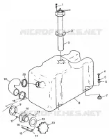 CARBURANTE TANK SLTX B964590 and Intl. SLTX I964590 (4935783578A009)