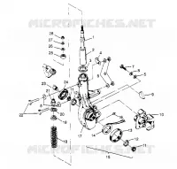 ANTERIORE MONTANTE MONTAGGIO Sportsman 4x4 W948040 (4926842684B004)