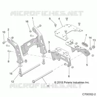 TELAIO, MOUNTING, FRONT GEARCASE