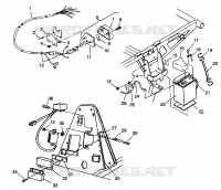 ELETTRICO/FANALE POSTERIORE TRAIL BOSS W98AA25C (4945314531C002)