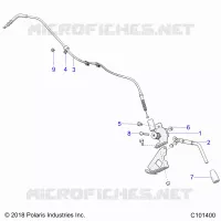 FRENO DI STAZIONAMENTO BRAKE HANDLE