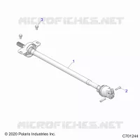 TRASMISSIONE, FRONT PROP SHAFT