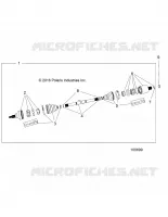 DRIVE TRAIN, POSTERIORE DRIVE SHAFT