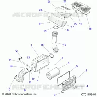 ENGINE, PRESA D'ARIA SYSTEM