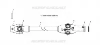 TRASMISSIONE, REAR DRIVE SHAFT