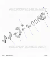 BRAKES, PINZA POSTERIORE