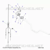MOTORE, THROTTLE CONTROL ASM.