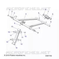 SUSPENSION, ANTERIORE COPPIA ARM