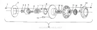 FRIZIONE DRIVEN 500 0972764,  EUROPEAN 500 E972764, 500 SKS 0972564,  EUROPEA (4938393839C009)