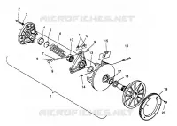 TRASMISSIONE FRIZIONE WIDETRAK LX 0962064 and EUROPEAN WIDETRAK LX E962064 (4931643164C001)
