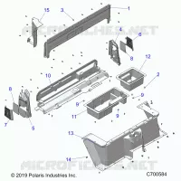 CARROZZERIA POSTERIORE CLOSEOFF, AND FENDERS