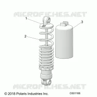 FRONT SHOCK PISTA